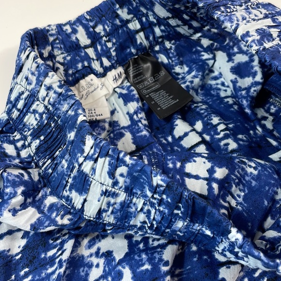 H&M cotton mini skirt, elastic waistband, tie dye, Size 4, XS - Picture 3 of 10